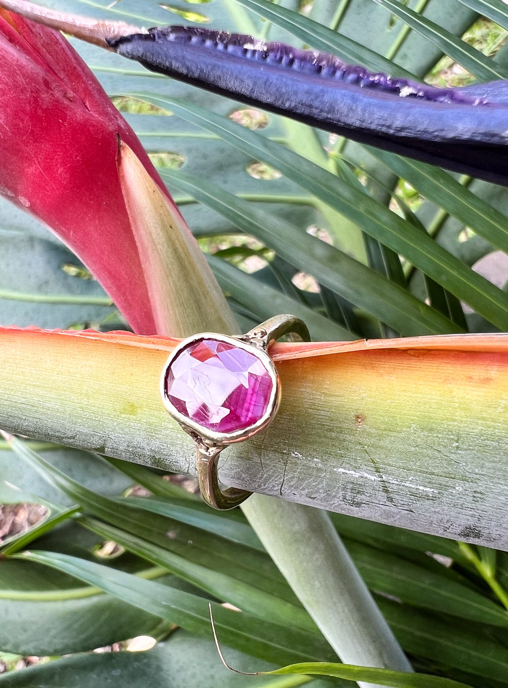 The Bravais Ruby Ring