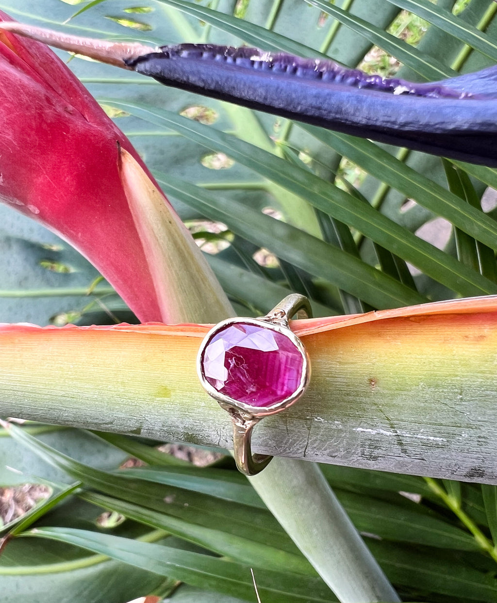The Bravais Ruby Ring