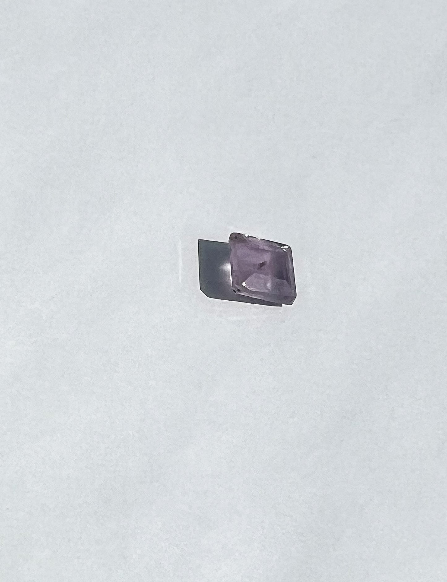 1.3ct Unheated Purple Montana Sapphire — Solitaire Ring — Made to Order