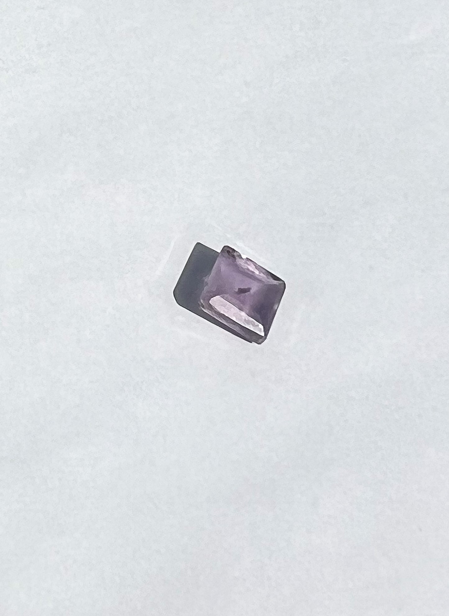 1.3ct Unheated Purple Montana Sapphire — Solitaire Ring — Made to Order
