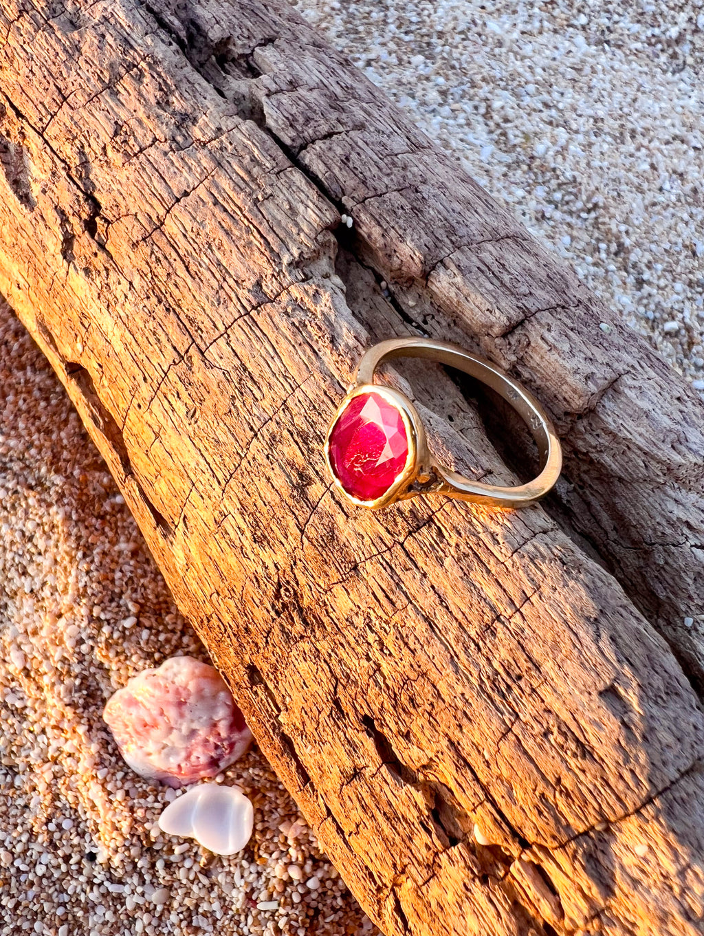 The Bravais Ruby Ring