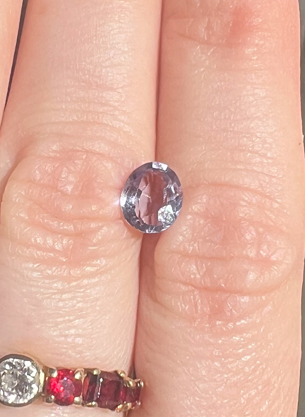 1.3ct Lavender Spinel — Solitaire Ring or Pendant — Made to Order