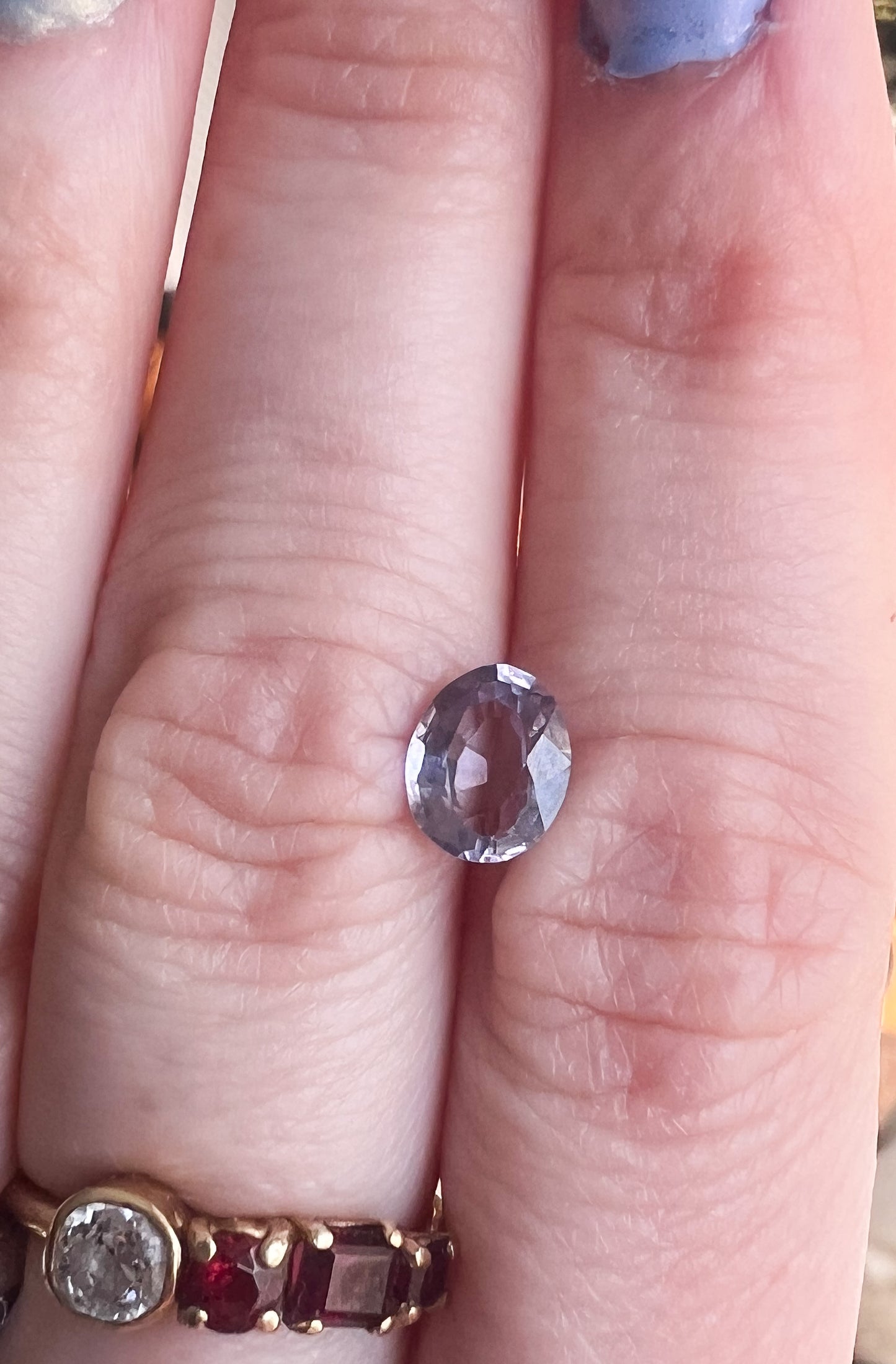 1.3ct Lavender Spinel — Solitaire Ring or Pendant — Made to Order