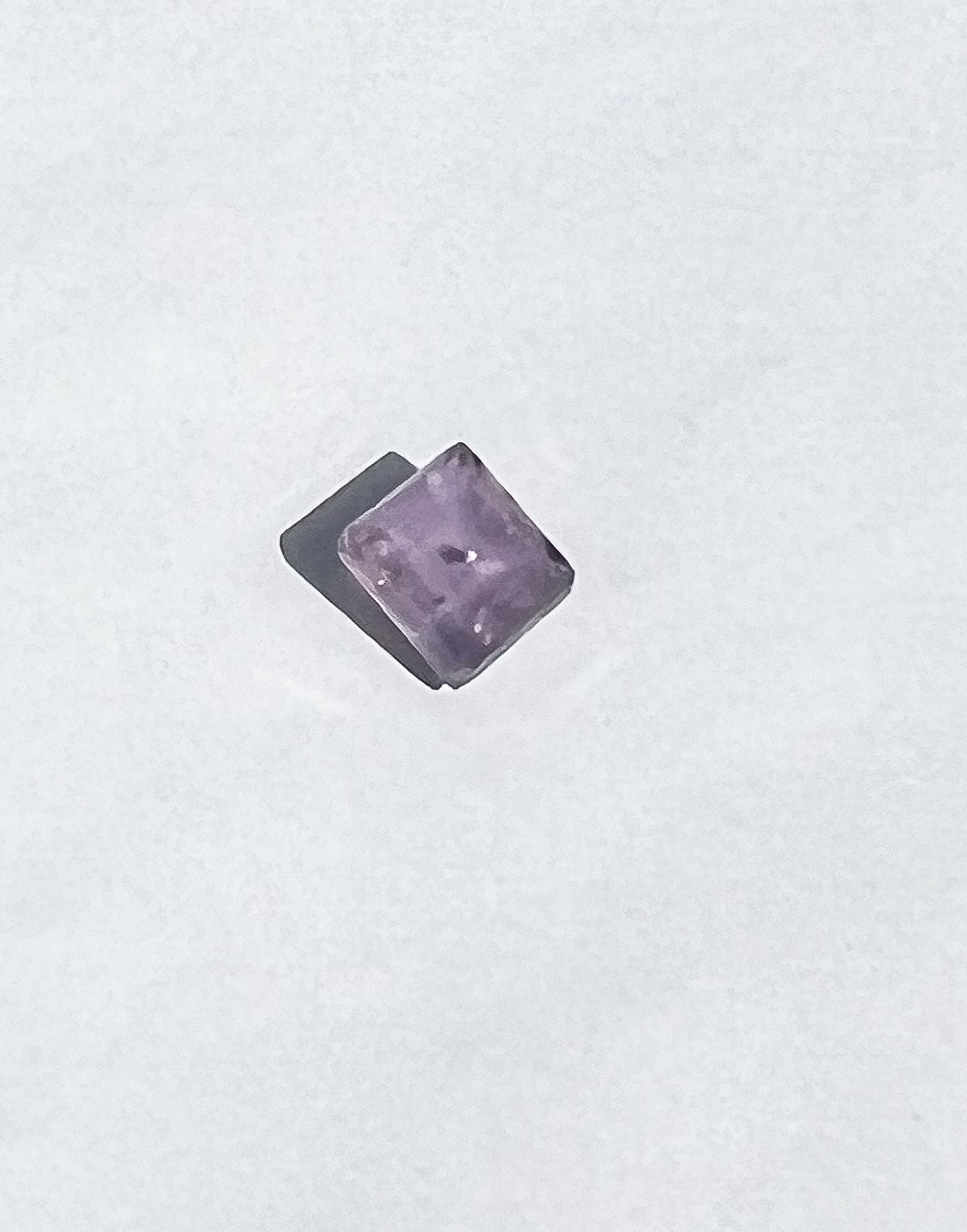 1.3ct Unheated Purple Montana Sapphire — Solitaire Ring — Made to Order
