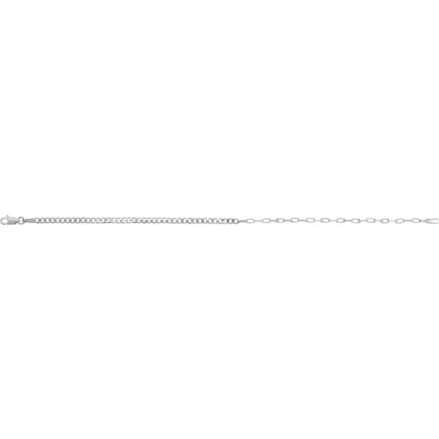 THE CURB & PAPERCLIP BRACELET