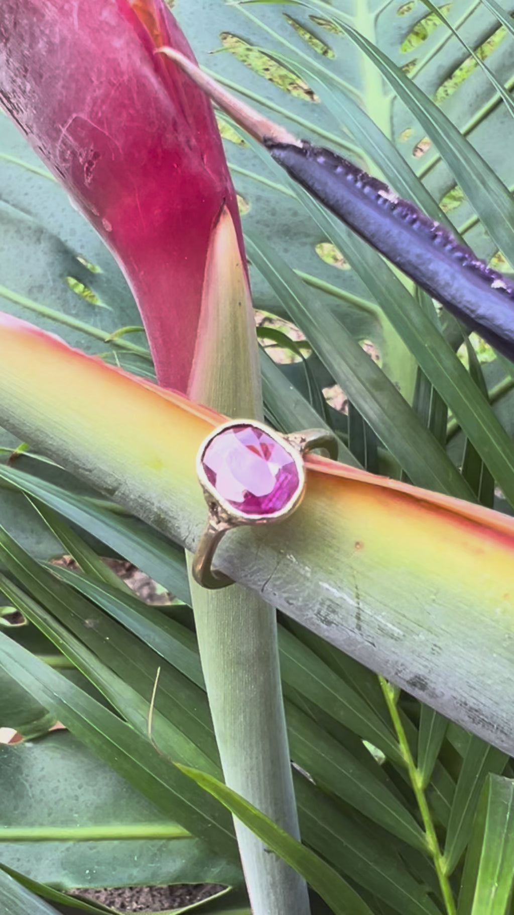The Bravais Ruby Ring